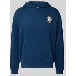 Hoodie met labelprint