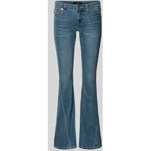 Low rise flared jeans met steekzakken, model 'JOEY'