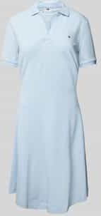 Tommy Hilfiger - Polojurk - Lichtblauw - Lyocellmix