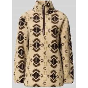 Fleecepullover met opstaande kraag, model 'Cillan Pile Jacket'