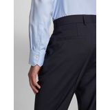 BOSS - Lenon - Kostuumbroek - Grijs - Materiaalmix met Katoengehalte