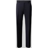 BOSS - Lenon - Kostuumbroek - Grijs - Materiaalmix met Katoengehalte