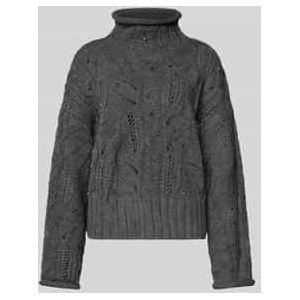 Liu Jo - White - Gebreide Pullover - Ajourpatroon