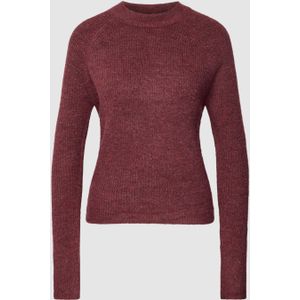 Gebreide pullover met raglanmouwen, model 'ELLEN'