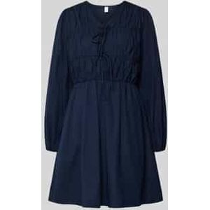 Knielange jurk van biologisch katoen, model 'EBBA'