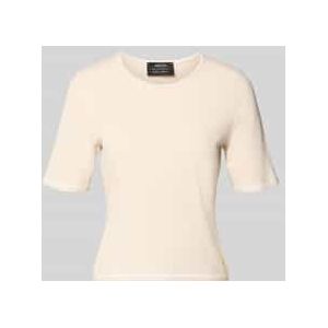 Gebreide pullover met ronde hals