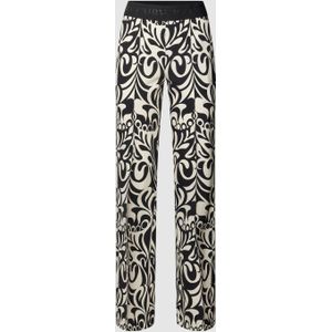 Broek met all-over print, model 'Francis'