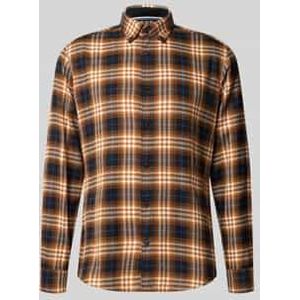 OLYMP - Casual Overhemd - Nougat - Regular Fit - Button-down