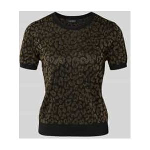 Lauren Ralph Lauren - EYELAH - Trui - Goud/Zwart - Dierenprint