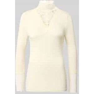 Slim fit shirt met lange mouwen van lyocellmix, model 'Marica'