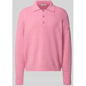 Gebreide pullover met polokraag, model 'Bekket'