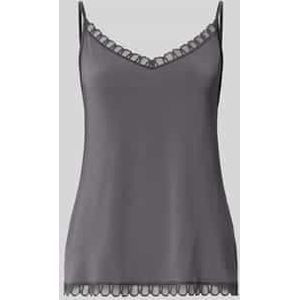 Relaxed fit top van viscosemix, model 'Poetry'