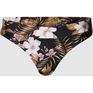 Bikinislip met bloemenmotief