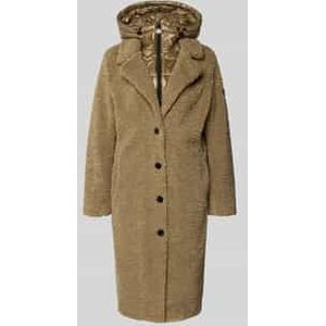 Lange jas met gewatteerde inzet, model 'GINE2'