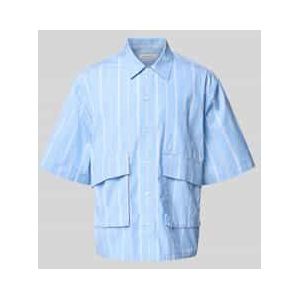 Relaxed fit vrijetijdsoverhemd met klepzakken, model 'milfed'