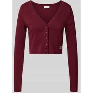 Calvin Klein Jeans - Gebreid Vest - Donkerrood