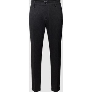 Super skinny fit pantalon in gemêleerde look, model 'ASHE'