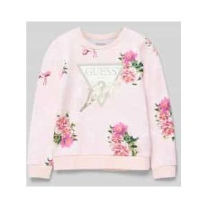 Sweatshirt met bloemenprints