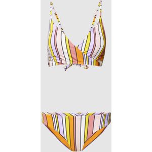 Bikini met all-over motief, model 'MAOI'