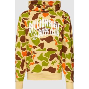 Hoodie met camouflagemotief