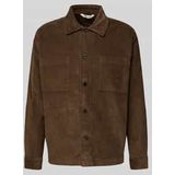 SELECTED HOMME - REGTATE - Overhemdjack - Effen - Regular Fit - Puur Katoen