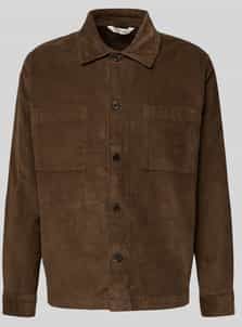 SELECTED HOMME - REGTATE - Overhemdjack - Effen - Regular Fit - Puur Katoen