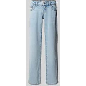 Ultra low wide leg jeans in 5-pocketmodel