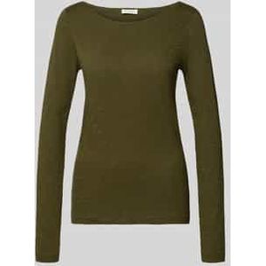 Regular fit shirt met lange mouwen van puur katoen