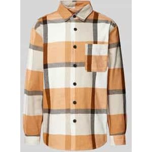 Regular fit vrijetijdsoverhemd met kentkraag