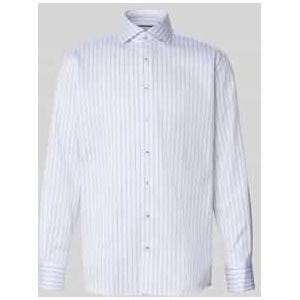 Modern fit zakelijk overhemd met kentkraag