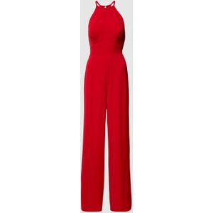 Jumpsuit met Amerikaanse hals