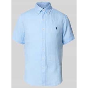 Polo Ralph Lauren - Overhemd - Lichtblauw - Linnen