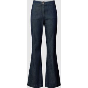 Flared jeans met Franse steekzakken, model 'Taflera'