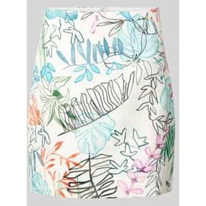 Minirok met labeldetail