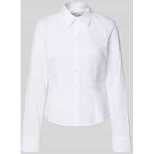 TOM TAILOR DENIM - Blouse - Wit - Klassieke Blouse - Lange Mouw