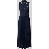 TOMMY HILFIGER - Jurk - Donkerblauw - Mouwloos - 7/8 Lengte