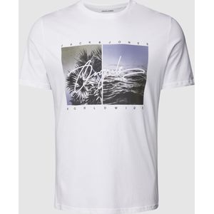 PLUS SIZE T-shirt met motiefprint, model 'JORSPLASH'