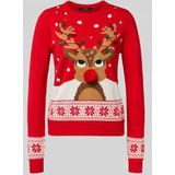 Vmfrostydeer - Gebreide Pullover - Kerst - Lange Mouwen - Regular Fit