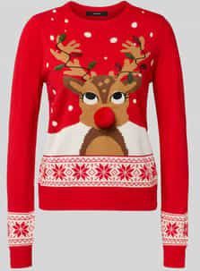 Vmfrostydeer - Gebreide Pullover - Kerst - Lange Mouwen - Regular Fit