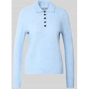 Regular fit gebreide pullover met wol