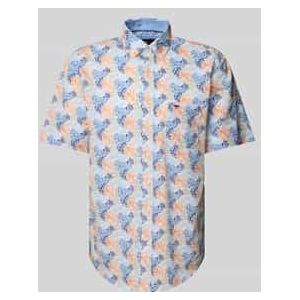 Fynch-Hatton - Vrijetijdsoverhemd - Regular Fit - Katoen - Button-downkraag