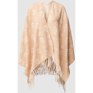 Poncho met all-over print