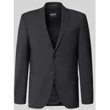 HECHTER PARIS - 2-Knoops Colbert - Effen - Materiaalmix met Scheerwolgehalte