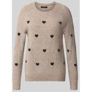Vero Moda - DOFFY - Gebreide Pullover - Mêlee - Regular Fit - Raglanmouwen
