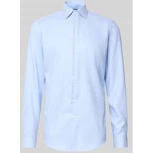 Regular fit zakelijk overhemd met extra lange mouwen