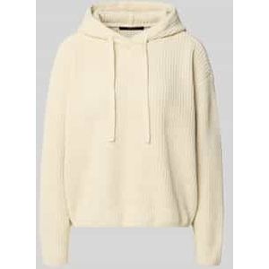 Regular fit gebreide pullover met capuchon, model 'NEAT'
