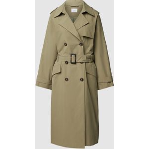 Oversized trenchcoat met reverskraag