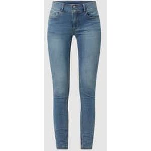 Skinny fit jeans met stretch, model 'Tummyless'