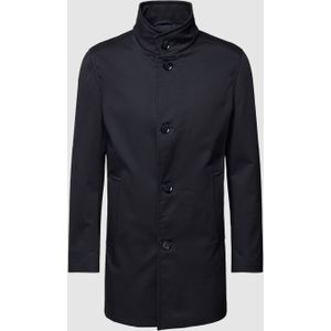 Lange jas met opstaande kraag, model 'Finchley 2.0'