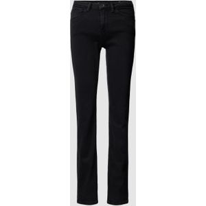Straight fit jeans met 5-pocketmodel, model 'CELIA'